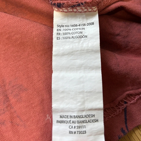 Palm Tree 100% Cotton Short Sleeve T Shirt - Picture 3 of 5